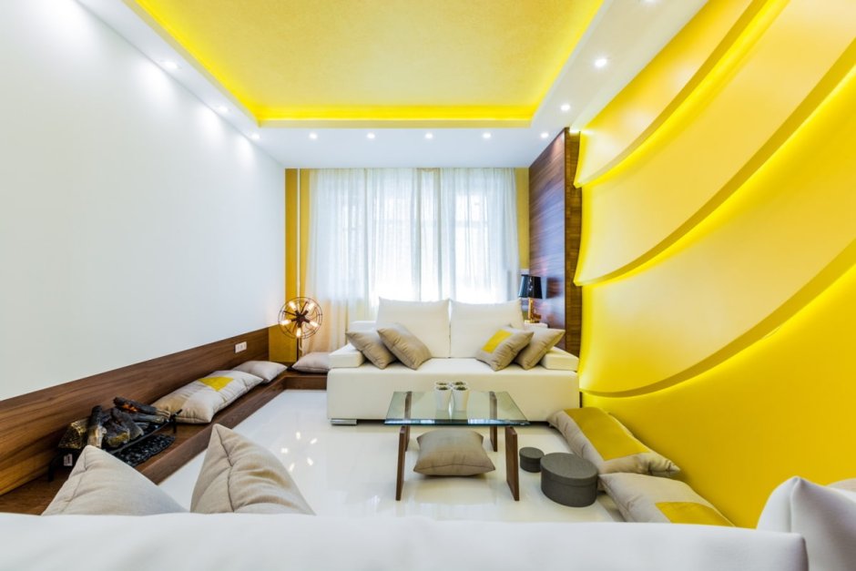 Комната в желтом стиле
