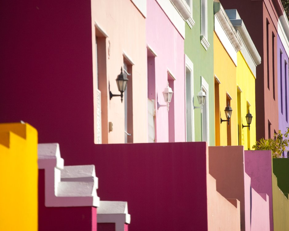 Цвета фасадов домов краски (47 фото)