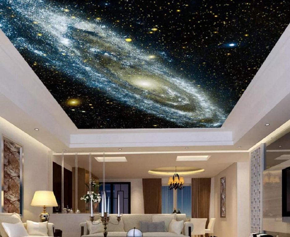 Потолок Звёздное небо с мерцанием