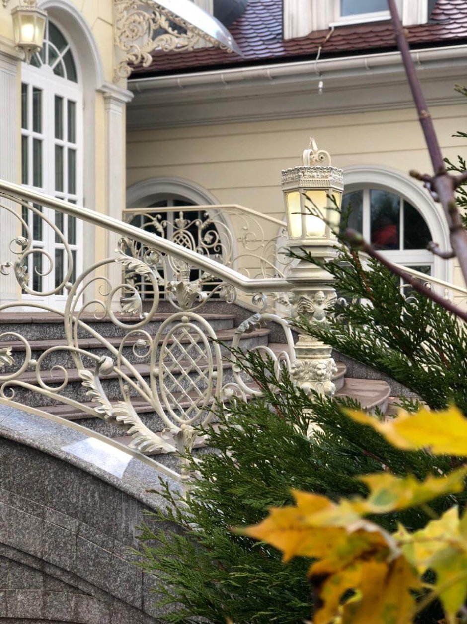 Кованые перегородки в стиле Модерн