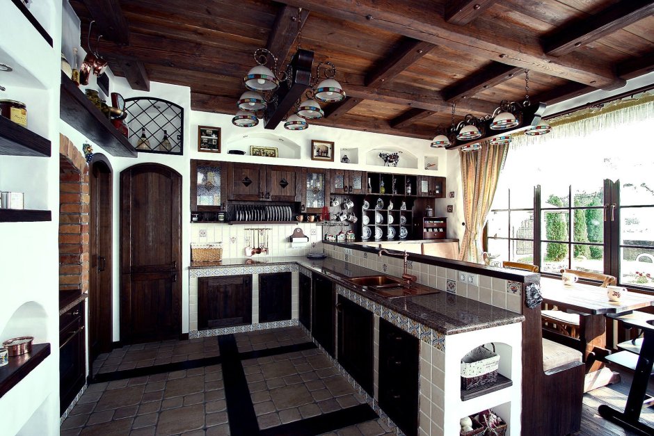 Альпийское Шале кухня