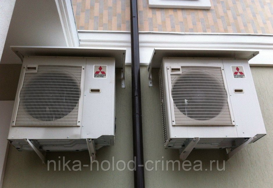 Козырек для наружного блока кондиционера 900х550