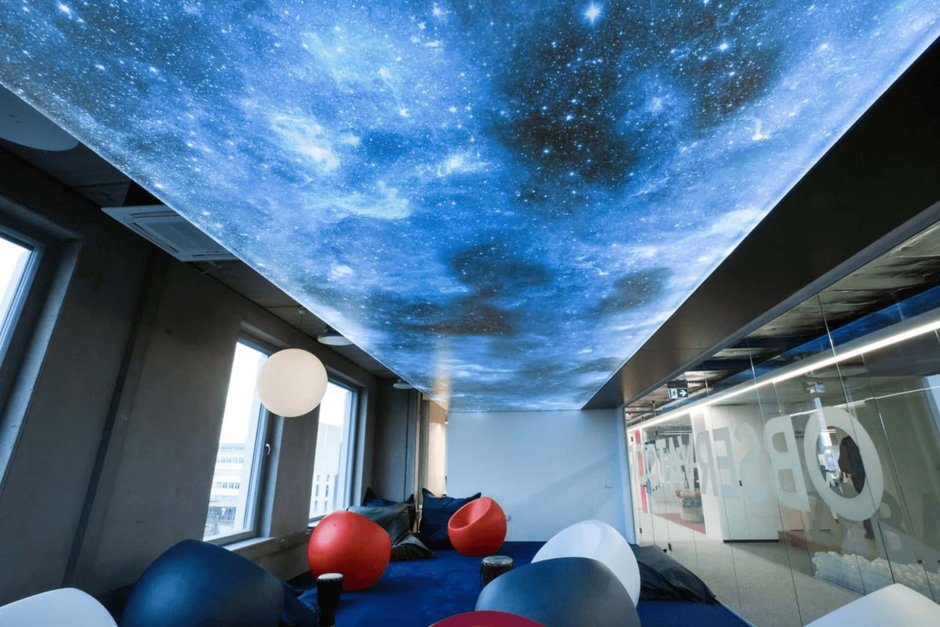 Подвесной потолок космос