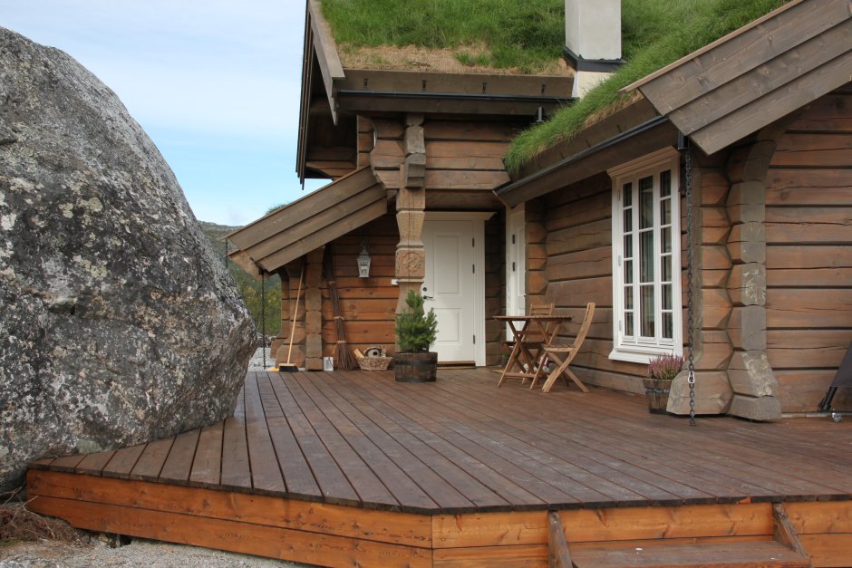 Норвежский лафет дом в Норвегии