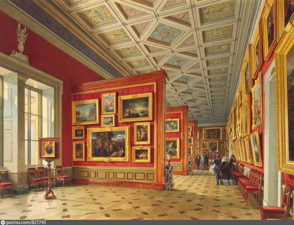 Зал итальянской живописи в Эрмитаже (46 фото)