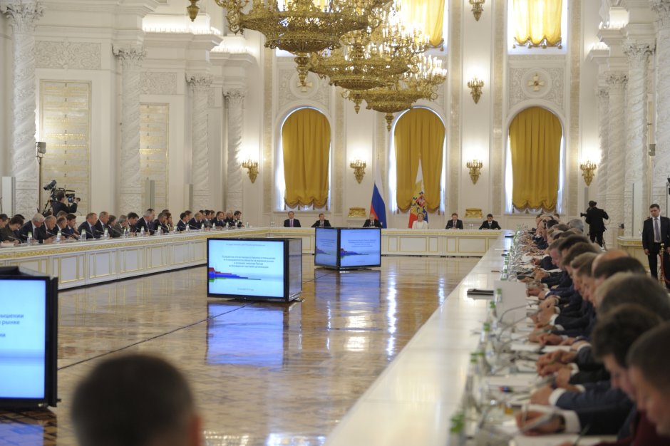 Большой Кремлёвский дворец зал заседаний совета безопасности