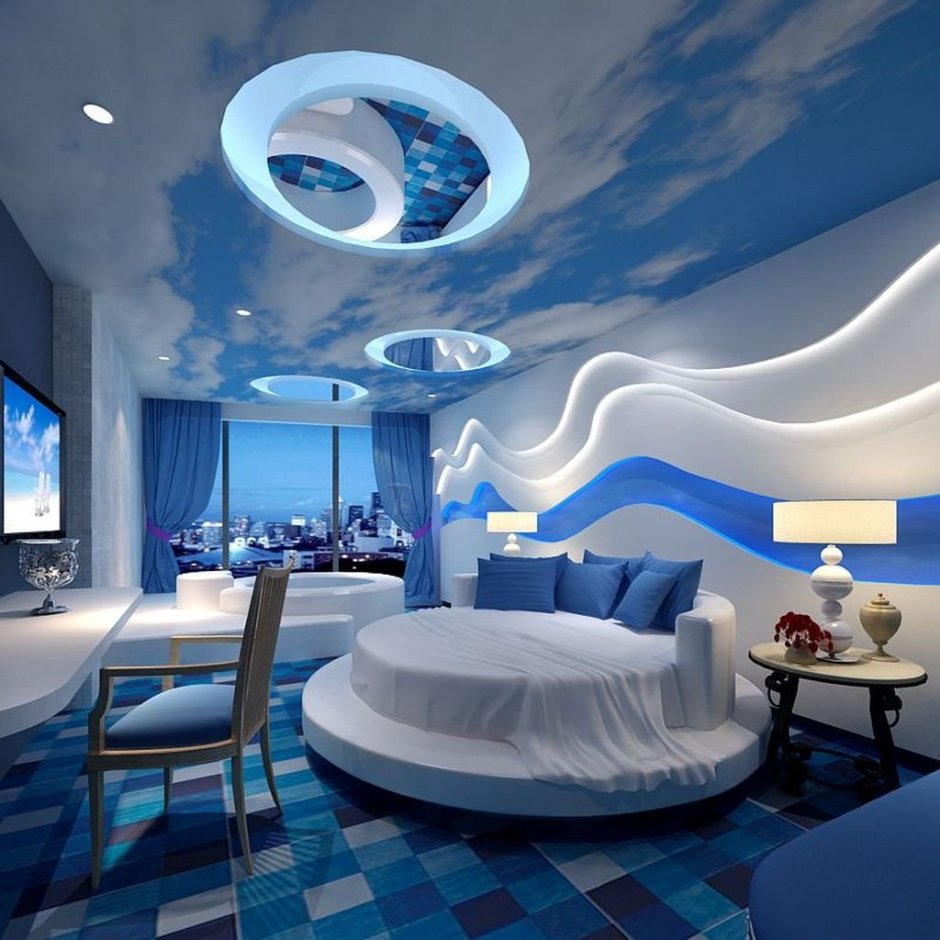 Спальня для мальчика в морском стиле
