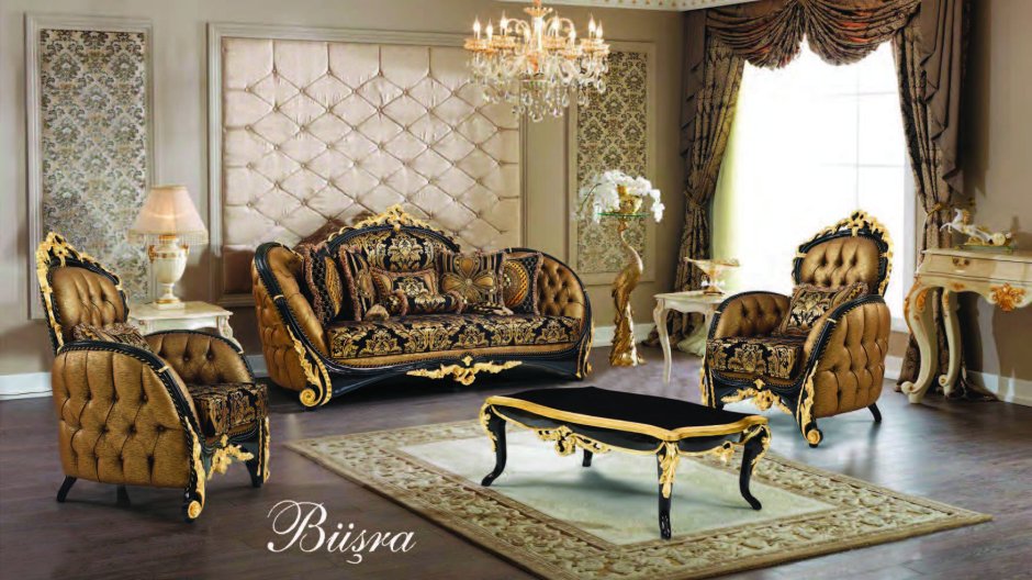 Дорогая классическая турецкая мебель