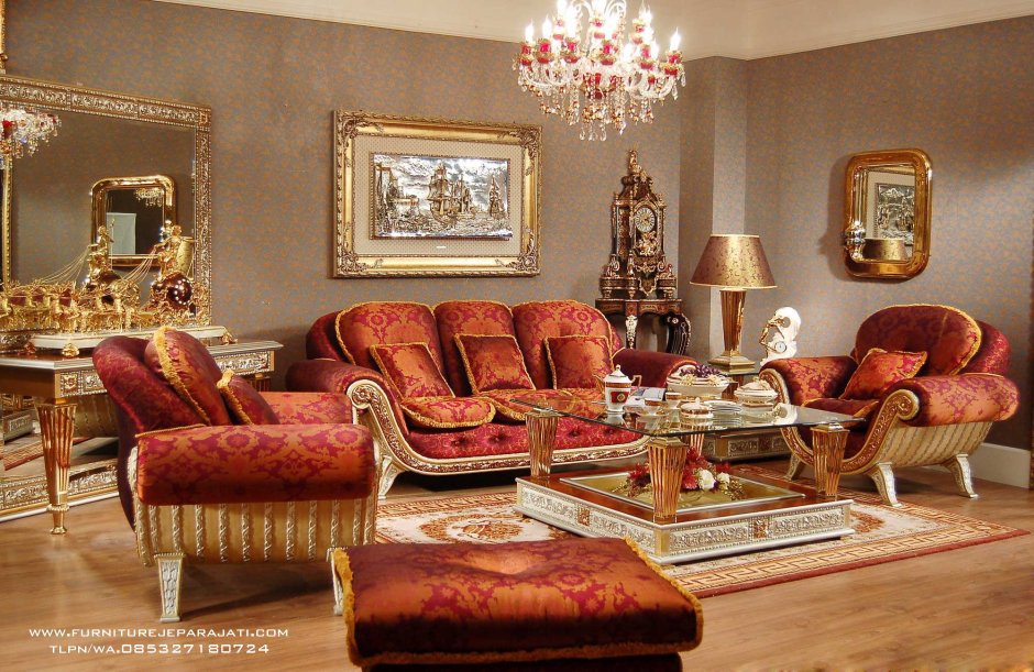 Королевский тканевый диван кресло
