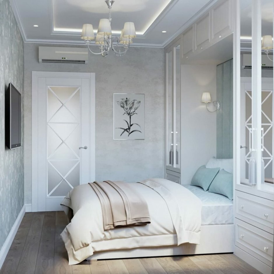 Спальня в Светлом стиле