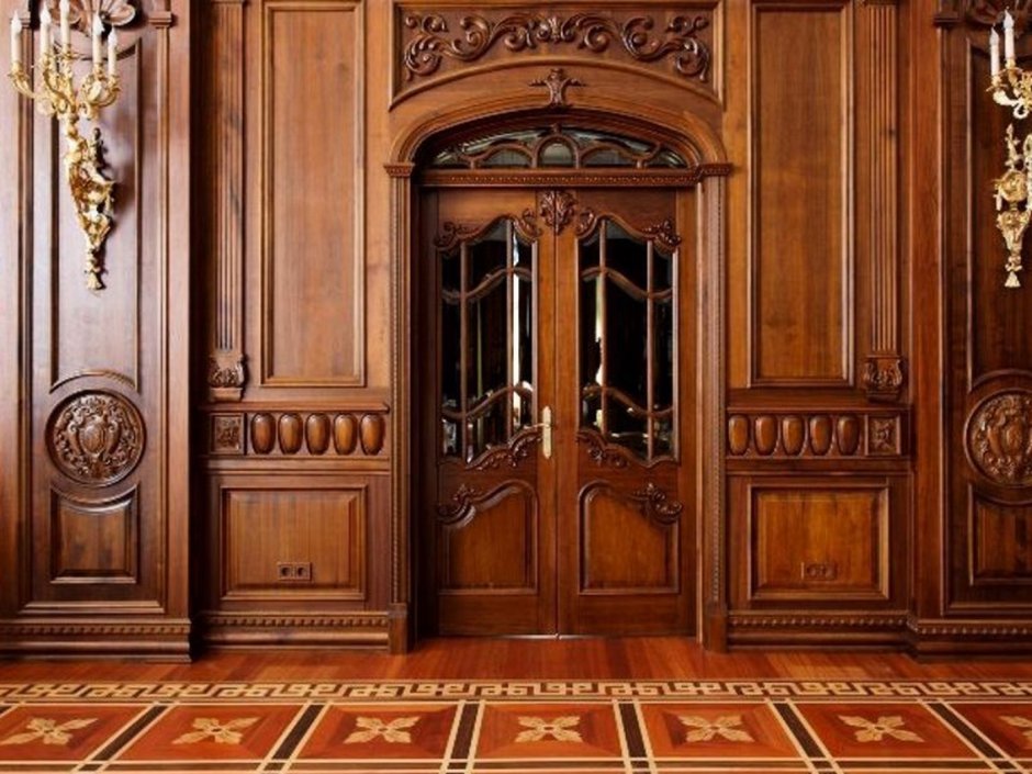 Эксклюзивные деревянные двери