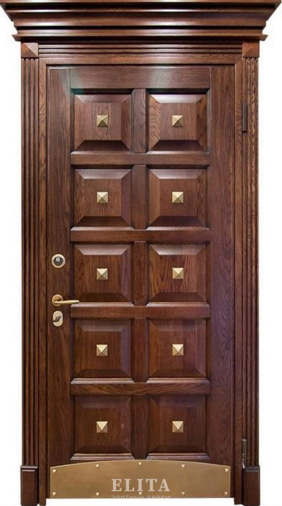 Шикарные деревянные двери