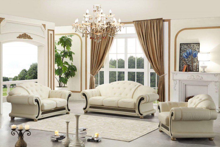 Мебель Версаче комплект диван кресло