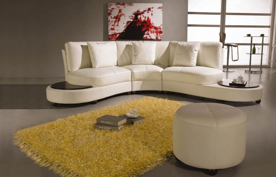 Необычные мягкие диван уголок