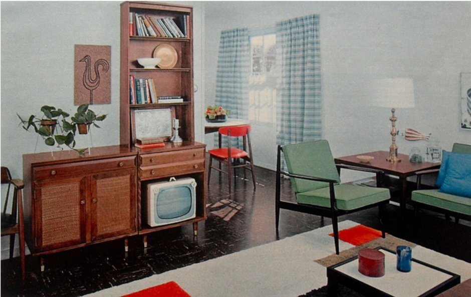 Mid Century Modernism в 1960