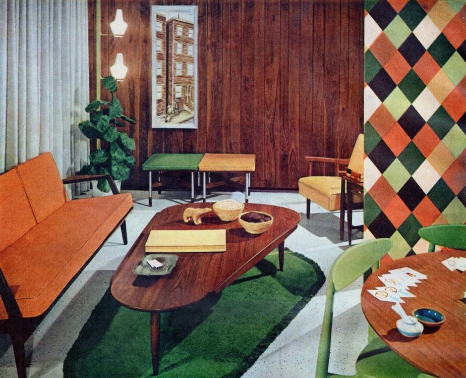 Mid Century Modernism в 1960