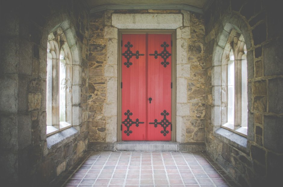 Двери в замках средневековья