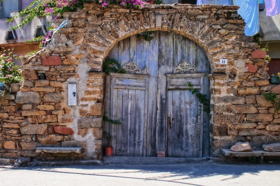 Старинные итальянские двери