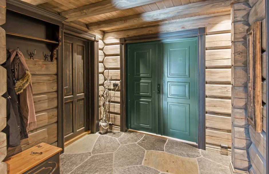 Двери в деревянном доме (97 фото)