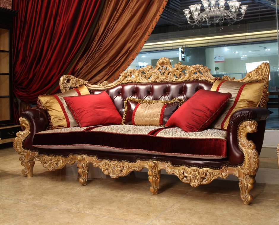 Турецкая мебель стиле Барокко диван Байда