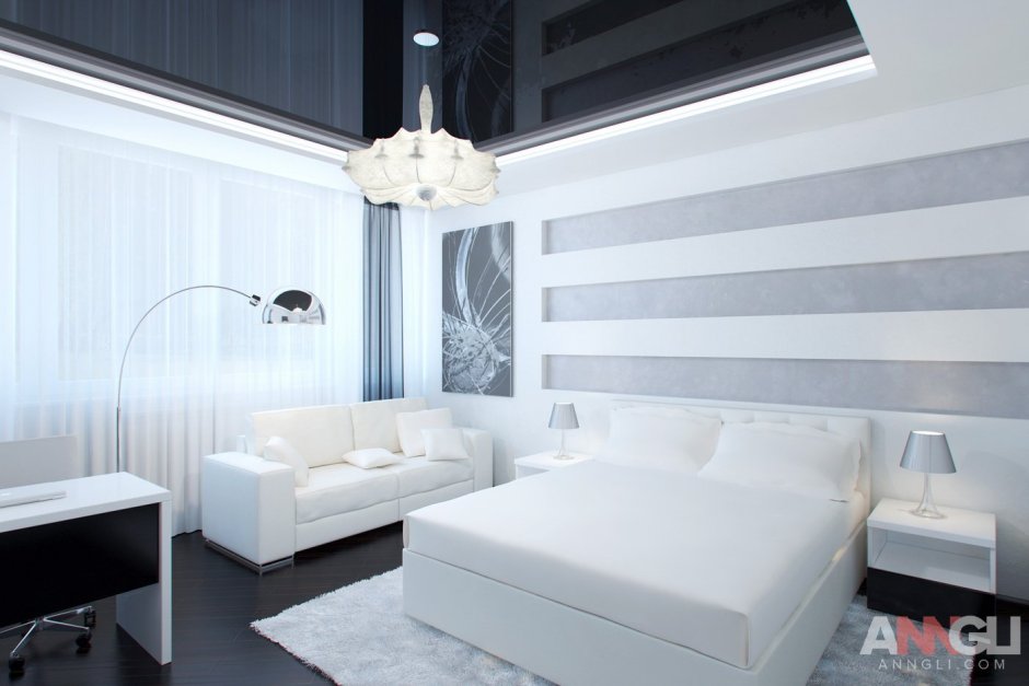 Глянцевые обои для стен