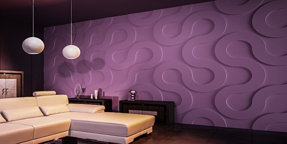 Глянцевые стены в квартире