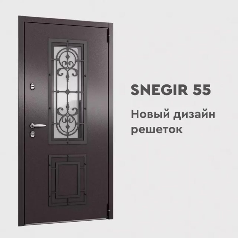 Дверь металлическая с панелями МДФ Snegir Home Torex