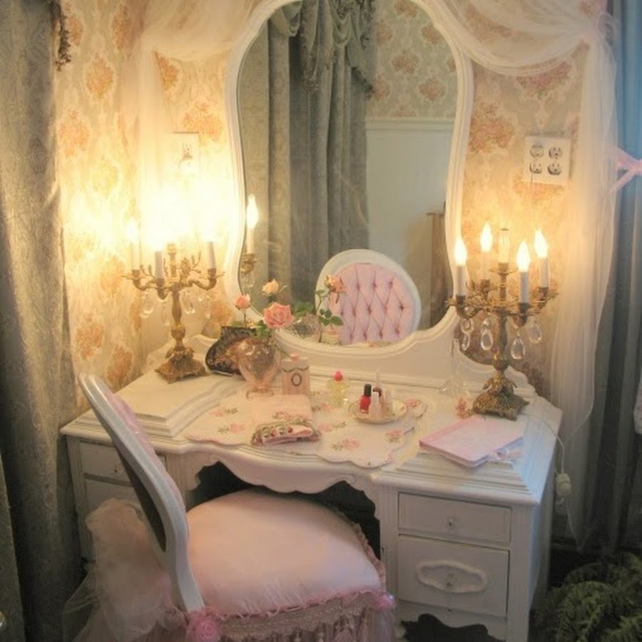 Спальня в стиле Марии Антуанетты