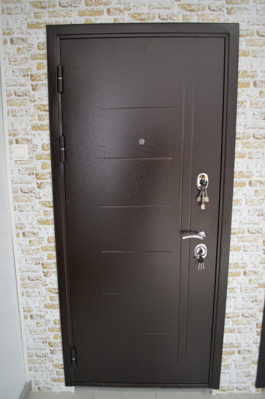 Дверь Феррони Гарда 8мм рустикальный дуб