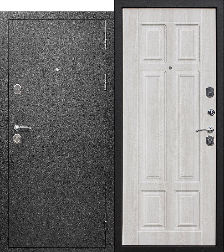 Дверь Гарда 8 мм белый ясень