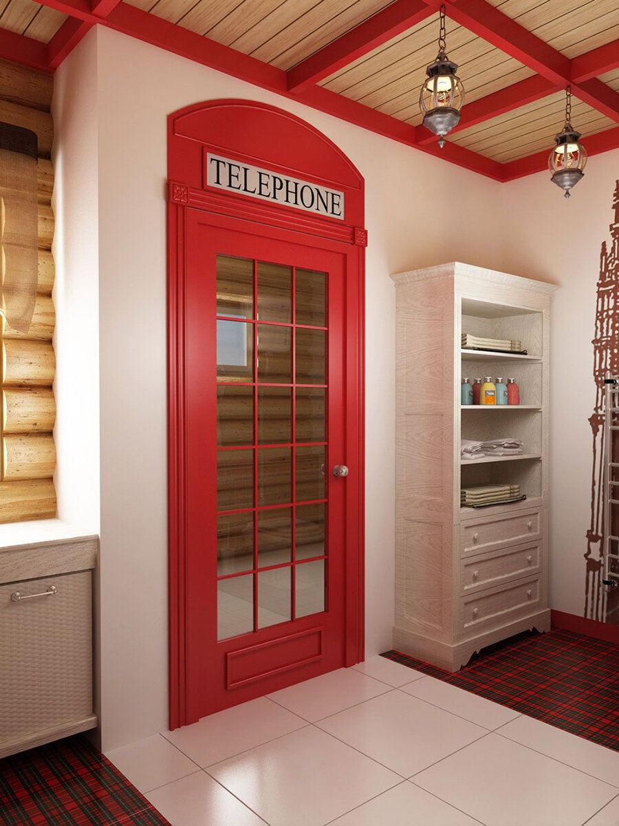 Двери в английском стиле