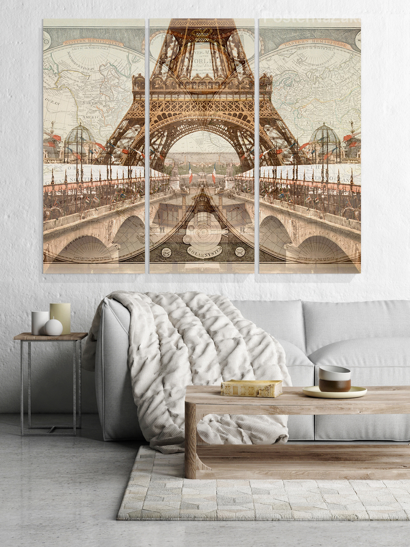 Постеры для интерьера Париж