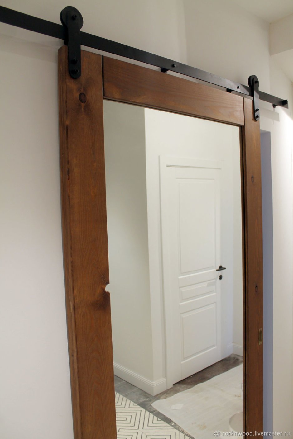 Амбарная дверь Loft модель 12