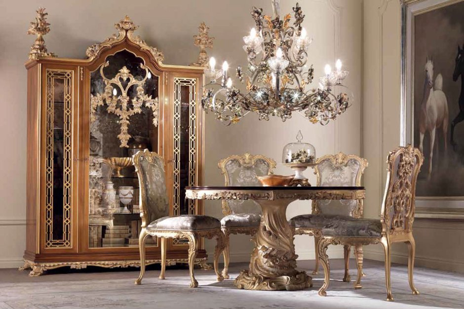 Регенси гостинная Джумбо мебель Италии