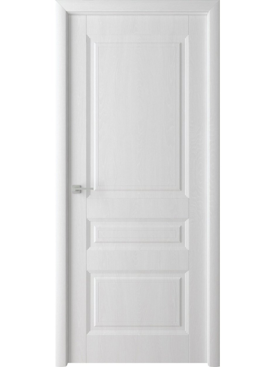 Дверь ВДК Каскад белый ясень