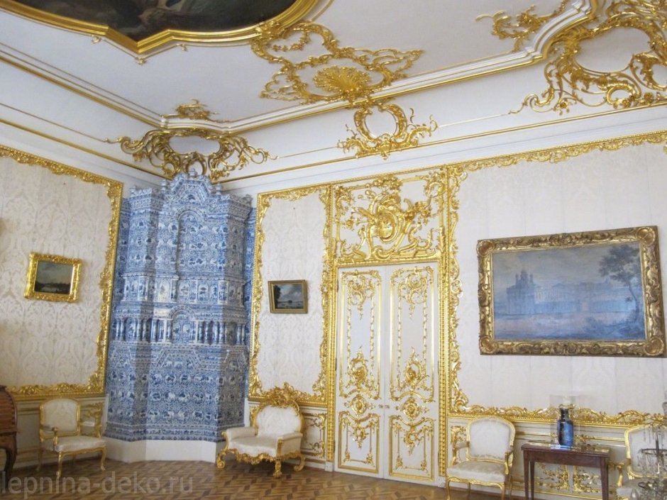 Екатерининский дворец лепнина стиль