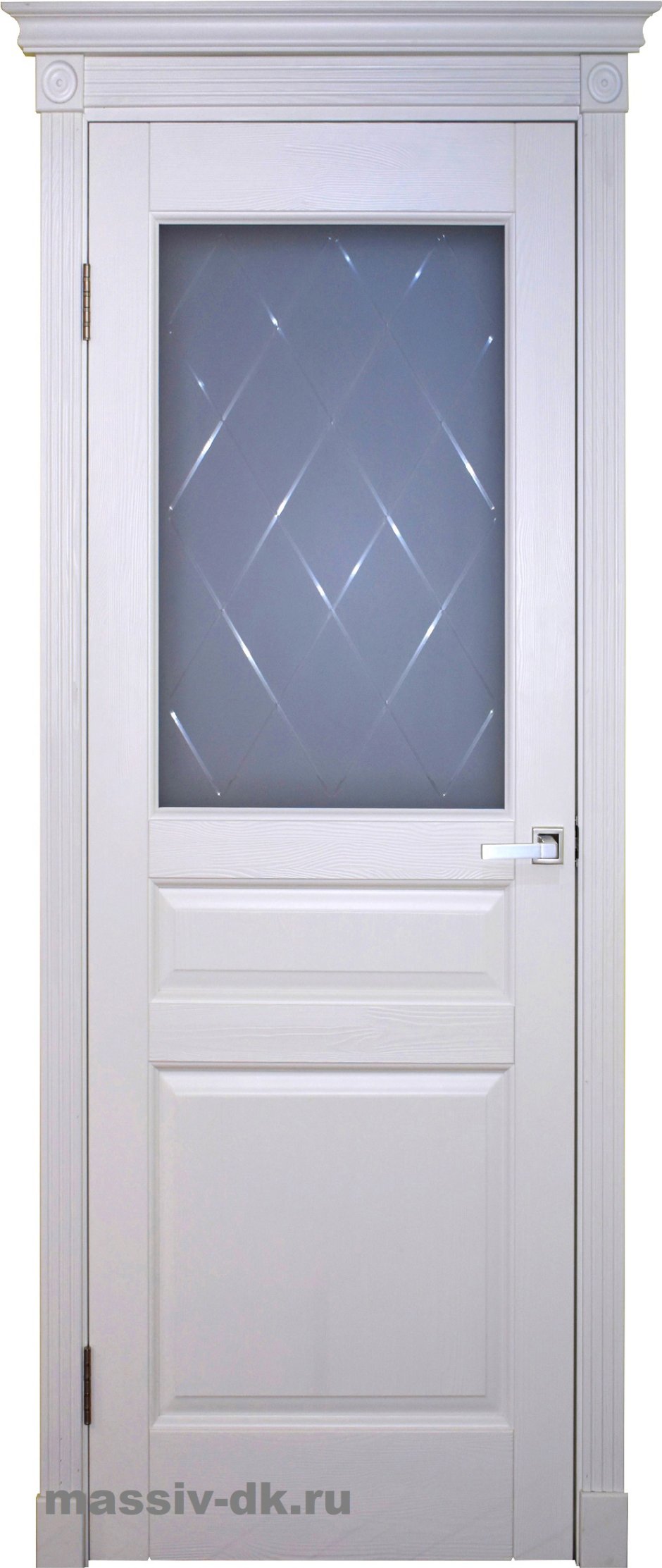 Дверь Валенсия белая эмаль