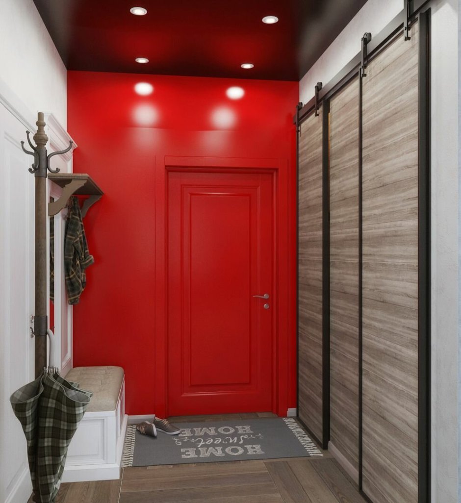 Маленькая прихожая интерьер