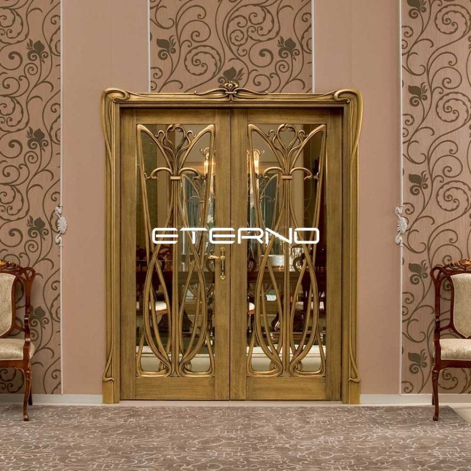 Французские двери в интерьере