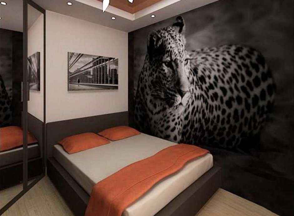 Комната в тигровом стиле