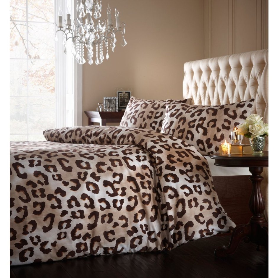 Леопардовая спальня