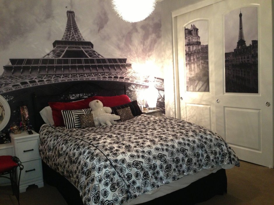 Спальня в стиле Париж