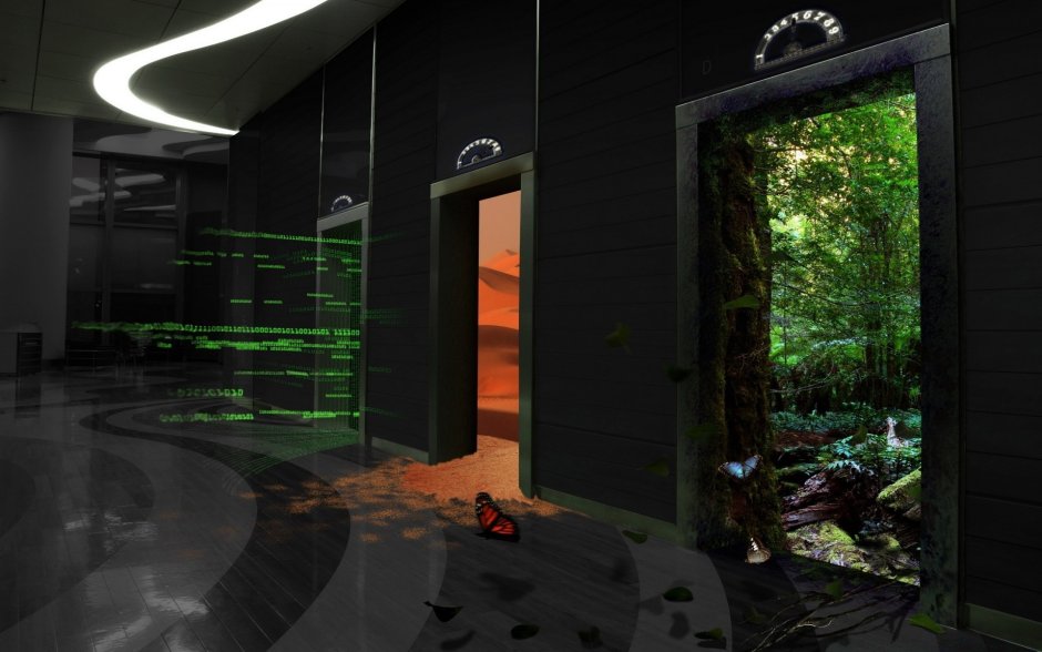 Дверь в темную комнату