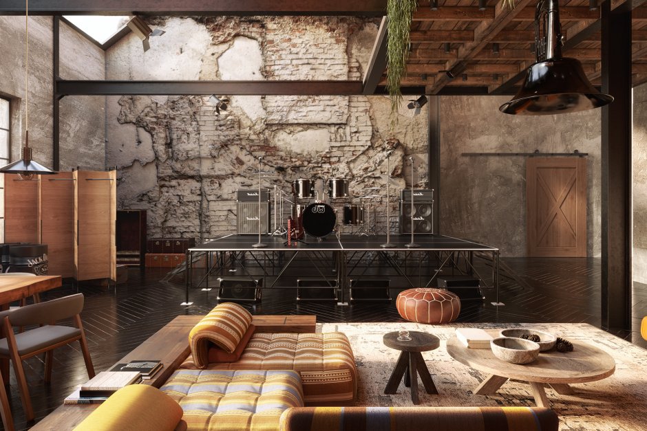 Magic Loft интерьер