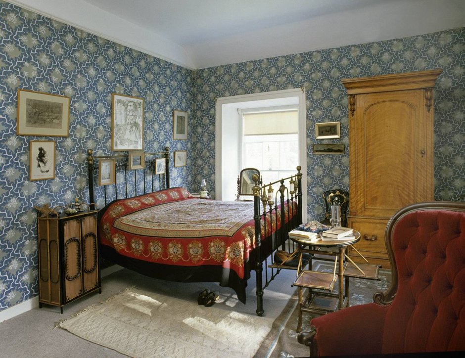 Спальня в стиле Уильяма Морриса