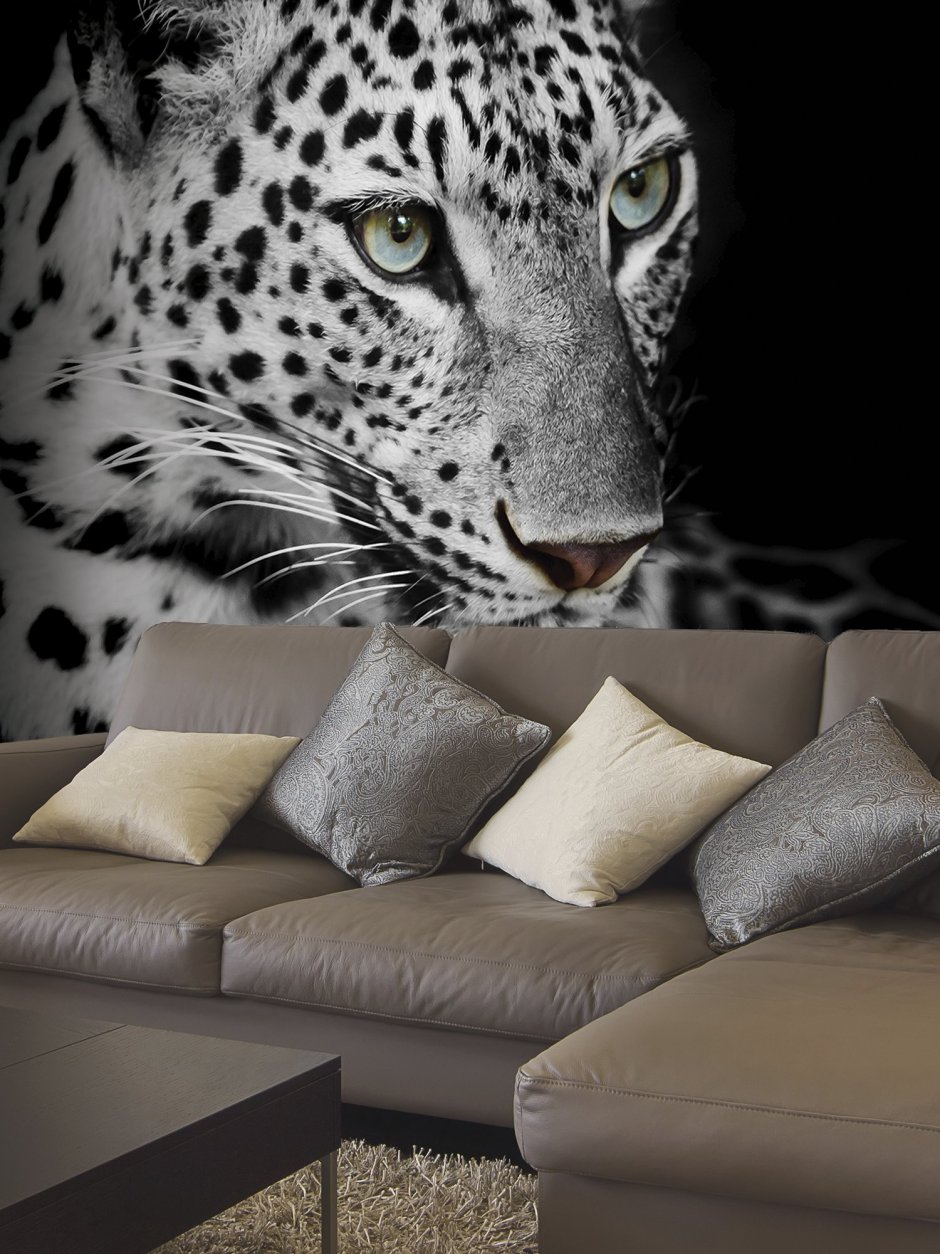 Детская комната с леопардом