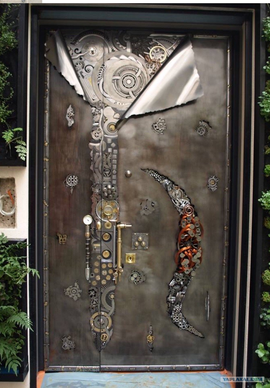 двери из металла дизайн