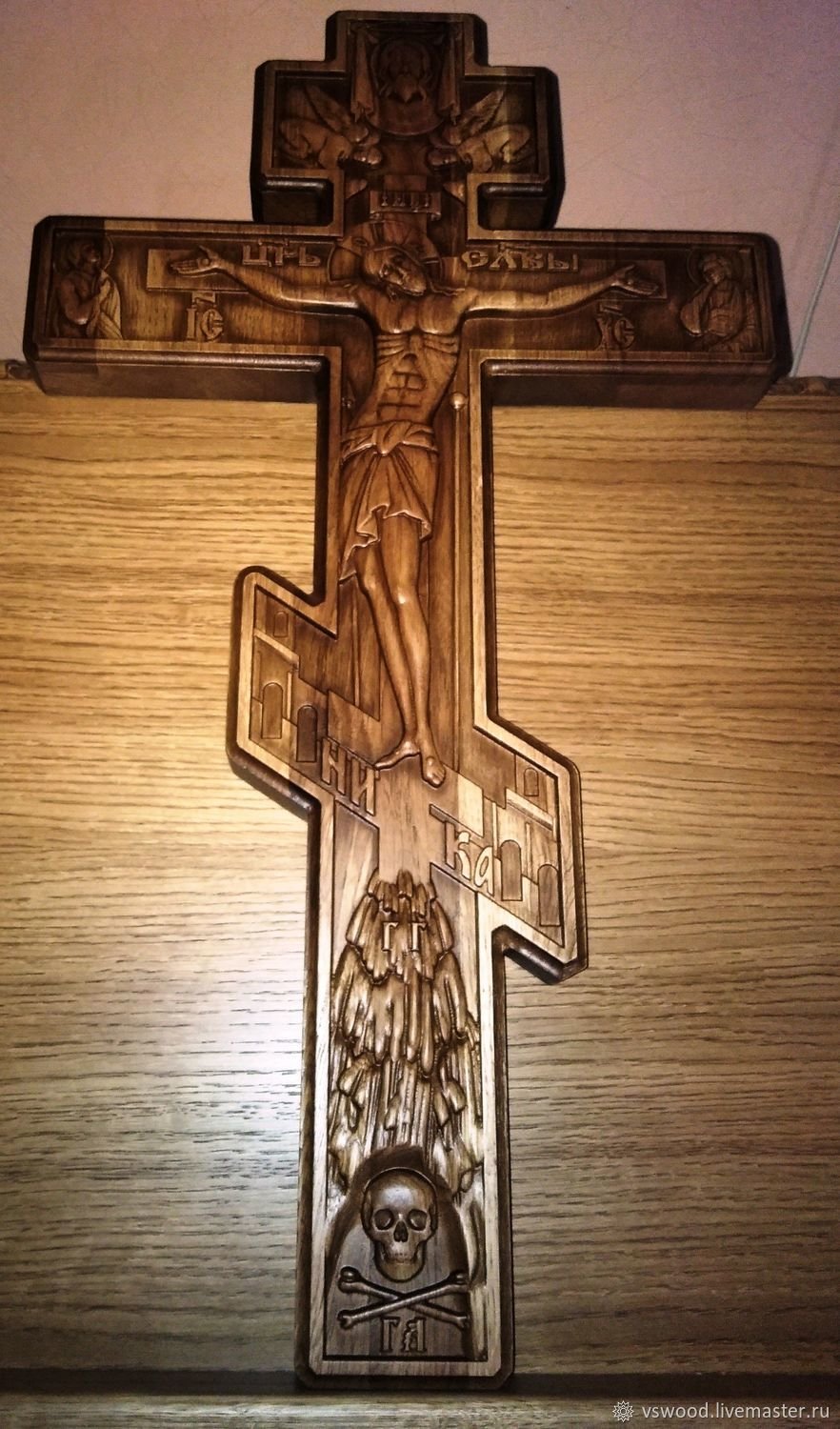 Православная ювелирный крест граб