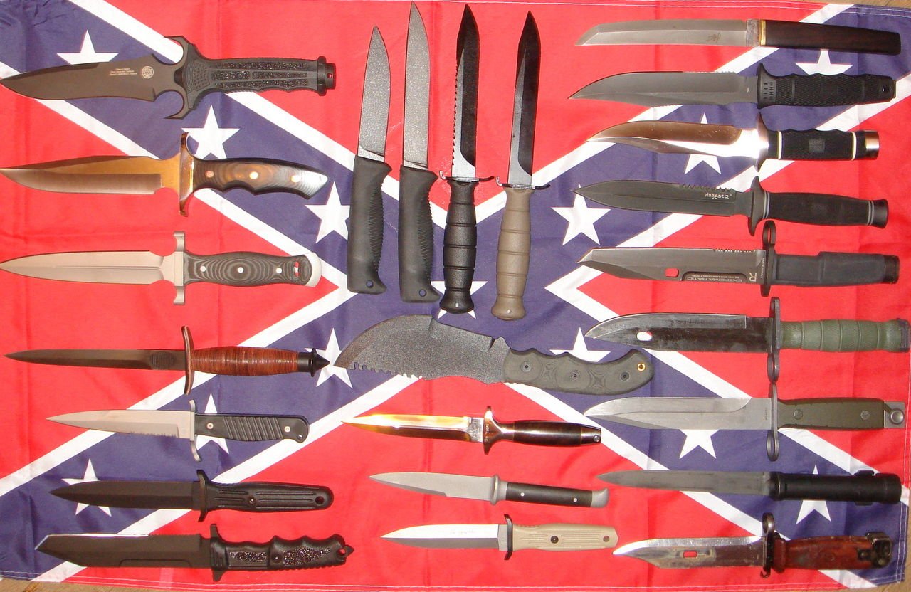 виды боевых ножей фото с названиями