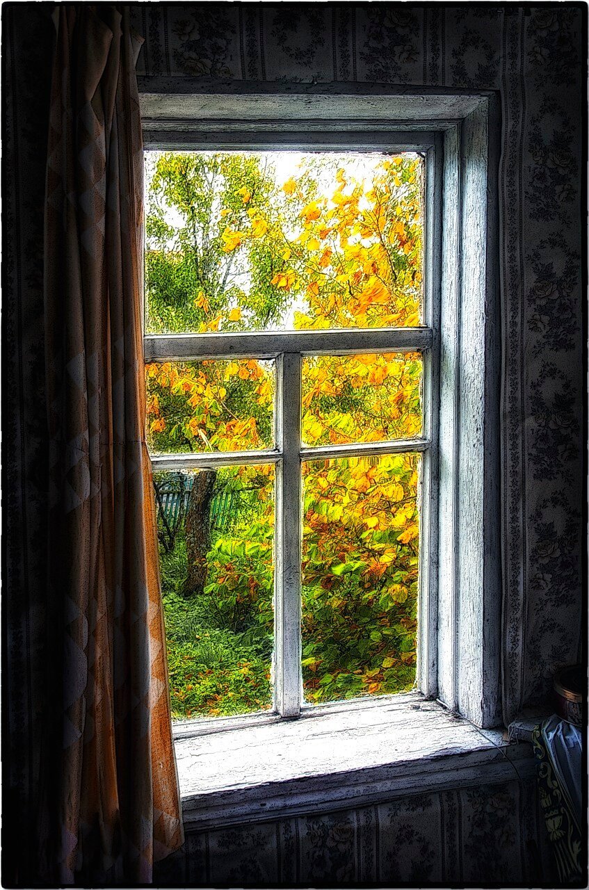 Осеннее окно